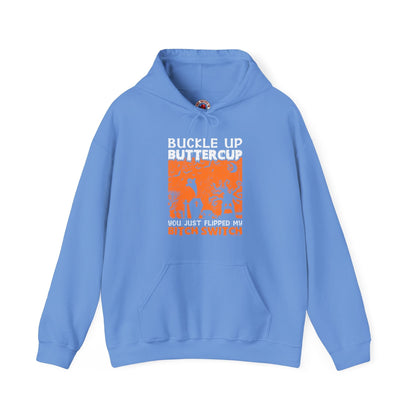 Buckle Up Buttercup Hooded Sweatshirt The Devil's Pickle