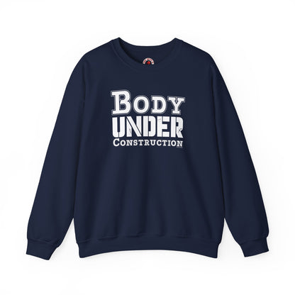 Body Under Construction Crewneck Sweatshirt The Devil's Pickle