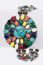 Flower Enamel Western Stretch Bracelet Shop Style & More | Fresh Looks, Everyday Deals & Free Shipping