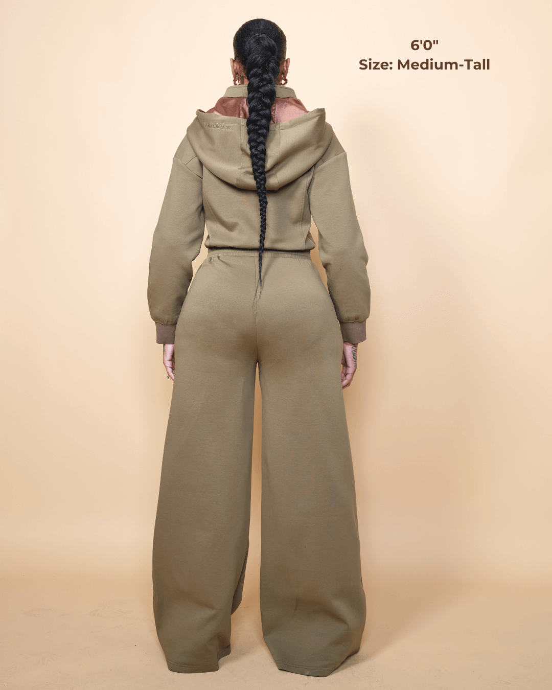 Green Satin Lined Jumpsuit KINApparel