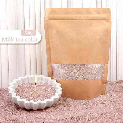 Granular Pearl Candle Wax ViralGalleria.com