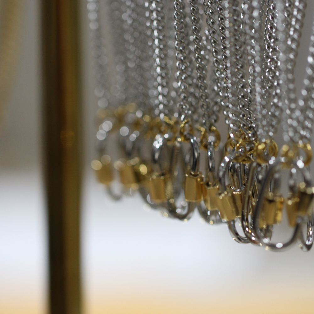 Two Tone Lock Necklace ~ Deep South Originals Deep South Originals