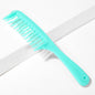1pc Double Row Wide Tooth Detangler Hair Comb Shampoo Comb With Handle For Long Curly Wet Or Dry Hair NovaCart