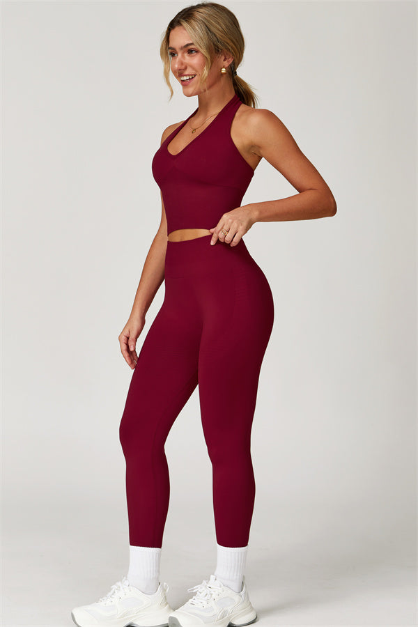 The Delight Jacket Sports Bra Leggings 3-Piece Set Fitglutes Activewear Gymwear Sportswear & Workout Clothes