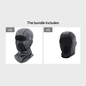 Breathable & Warm Motorcycle Riding Neck Gaiter • Adjustable Ear Loops • Full Face Coverage for Winter, Skiing, And Street Bikes • Skiing Accessory • Sleek Design • Flexible Fit NovaCart