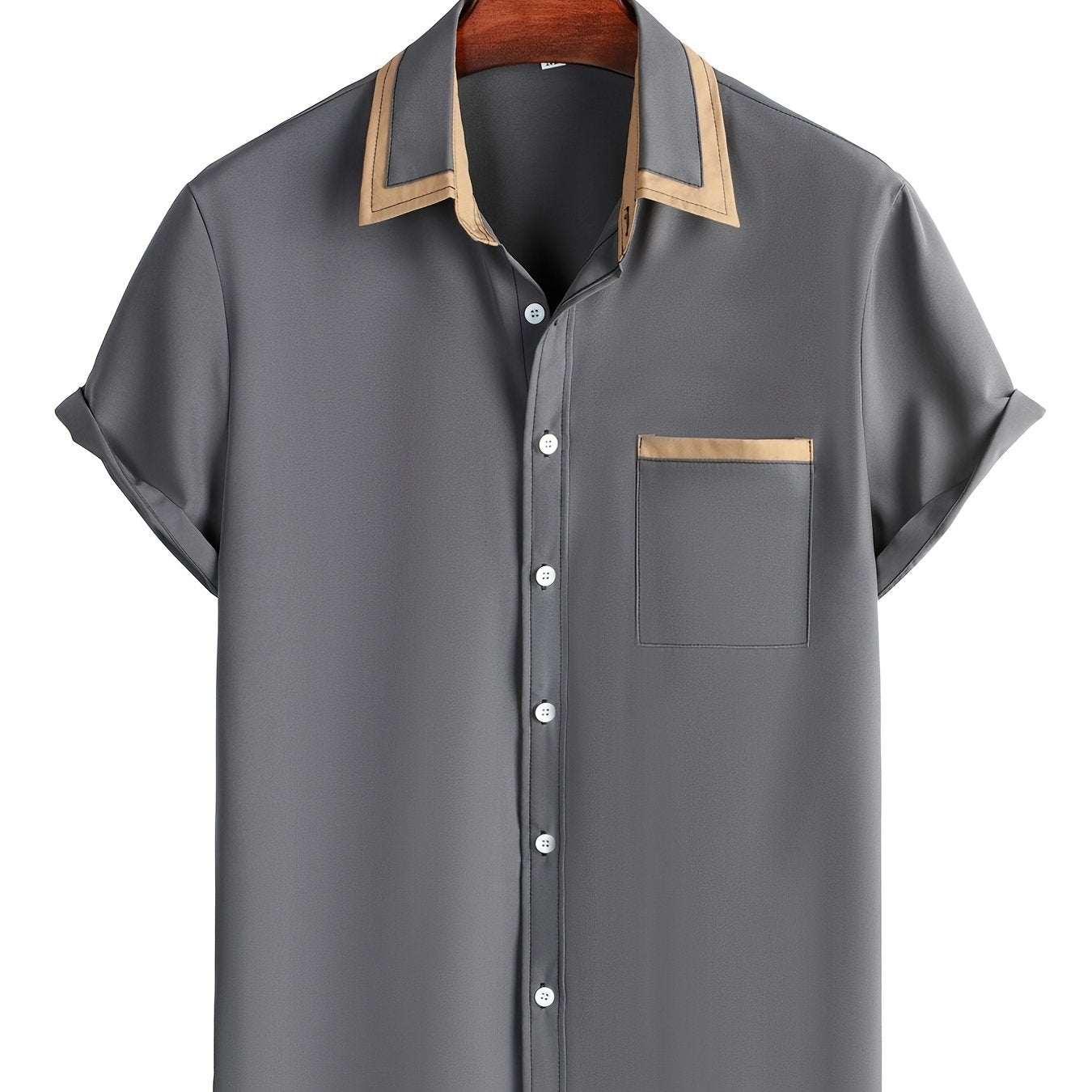 New Lightweight Casual Short-Sleeve Shirt for Men for Spring And Summer. NovaCart