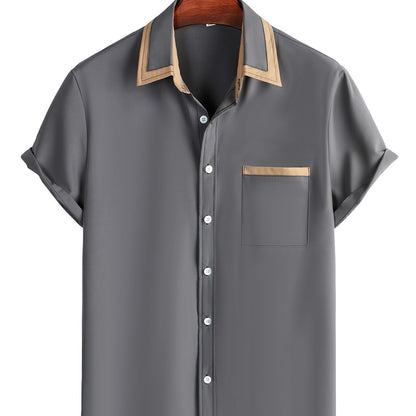 New Lightweight Casual Short-Sleeve Shirt for Men for Spring And Summer. NovaCart