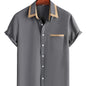New Lightweight Casual Short-Sleeve Shirt for Men for Spring And Summer. NovaCart