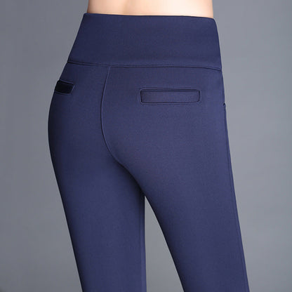 High Waist Velvet Padded Leggings for Women FitiqueFit