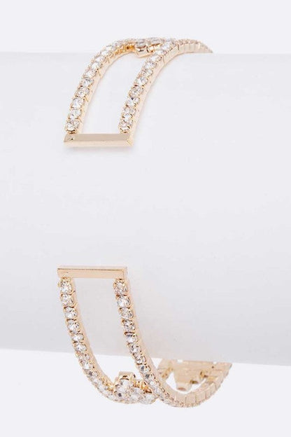 Rhinestone Designed Open Cuff Shop Style & More | Fresh Looks, Everyday Deals & Free Shipping