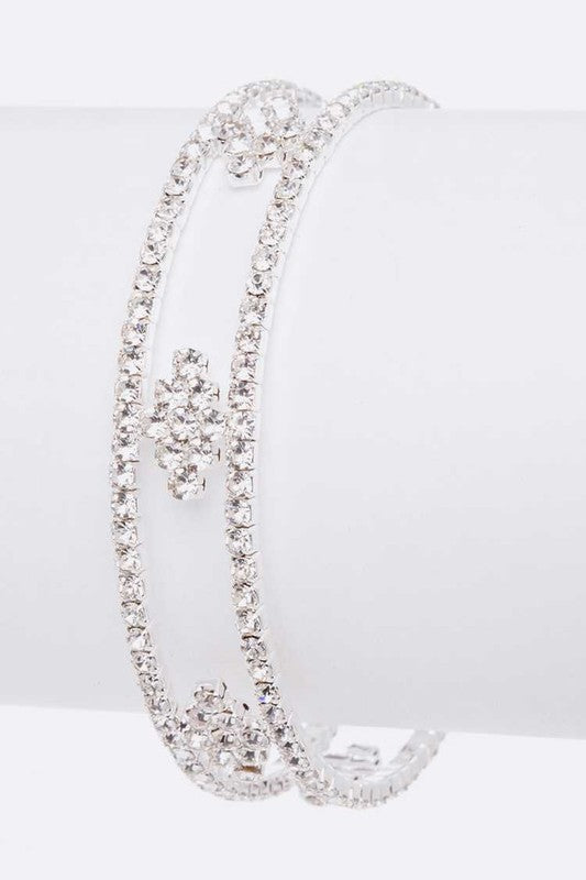 Rhinestone Designed Open Cuff Shop Style & More | Fresh Looks, Everyday Deals & Free Shipping