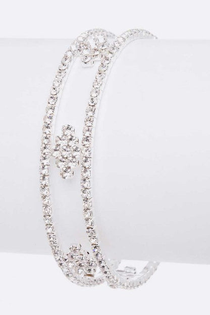 Rhinestone Designed Open Cuff Shop Style & More | Fresh Looks, Everyday Deals & Free Shipping