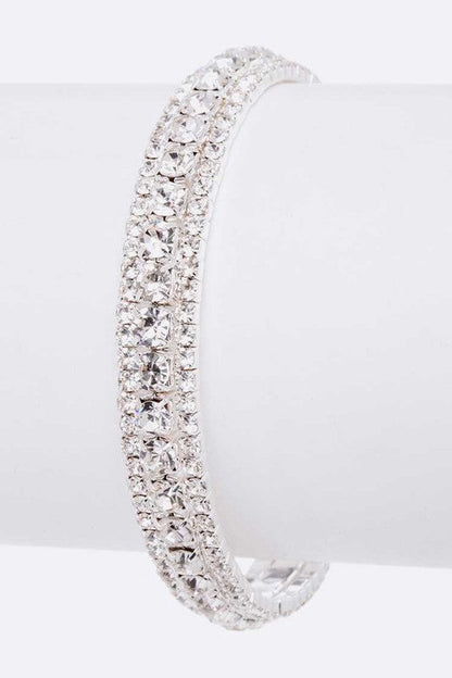 Rhinestone Bridal Cuff Bracelet Shop Style & More | Fresh Looks, Everyday Deals & Free Shipping