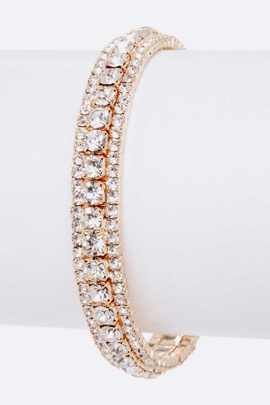 Rhinestone Bridal Cuff Bracelet Shop Style & More | Fresh Looks, Everyday Deals & Free Shipping