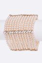 Crystal Accent Layered Pearl Statement Bracelet Shop Style & More | Fresh Looks, Everyday Deals & Free Shipping