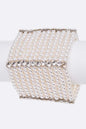 Crystal Accent Layered Pearl Statement Bracelet Shop Style & More | Fresh Looks, Everyday Deals & Free Shipping