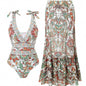 Ethnic Style One-piece Swimsuit For Women Beach Suit FitiqueFit