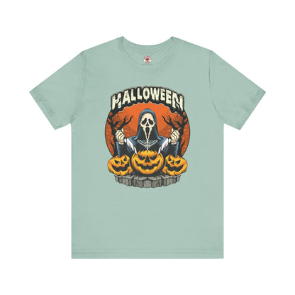 Screamer Killer Ghost Halloween T-Shirt The Devil's Pickle