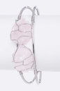 Rock Crystal Wired Adjustable Bangle Shop Style & More | Fresh Looks, Everyday Deals & Free Shipping