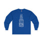 Beer Bottle of Words Long Sleeve Tee The Devil's Pickle