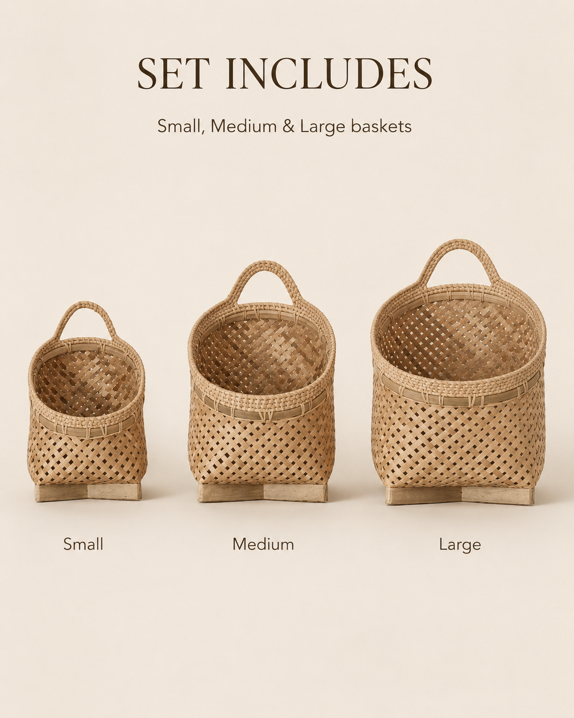Tahan Basket Set Village Thrive