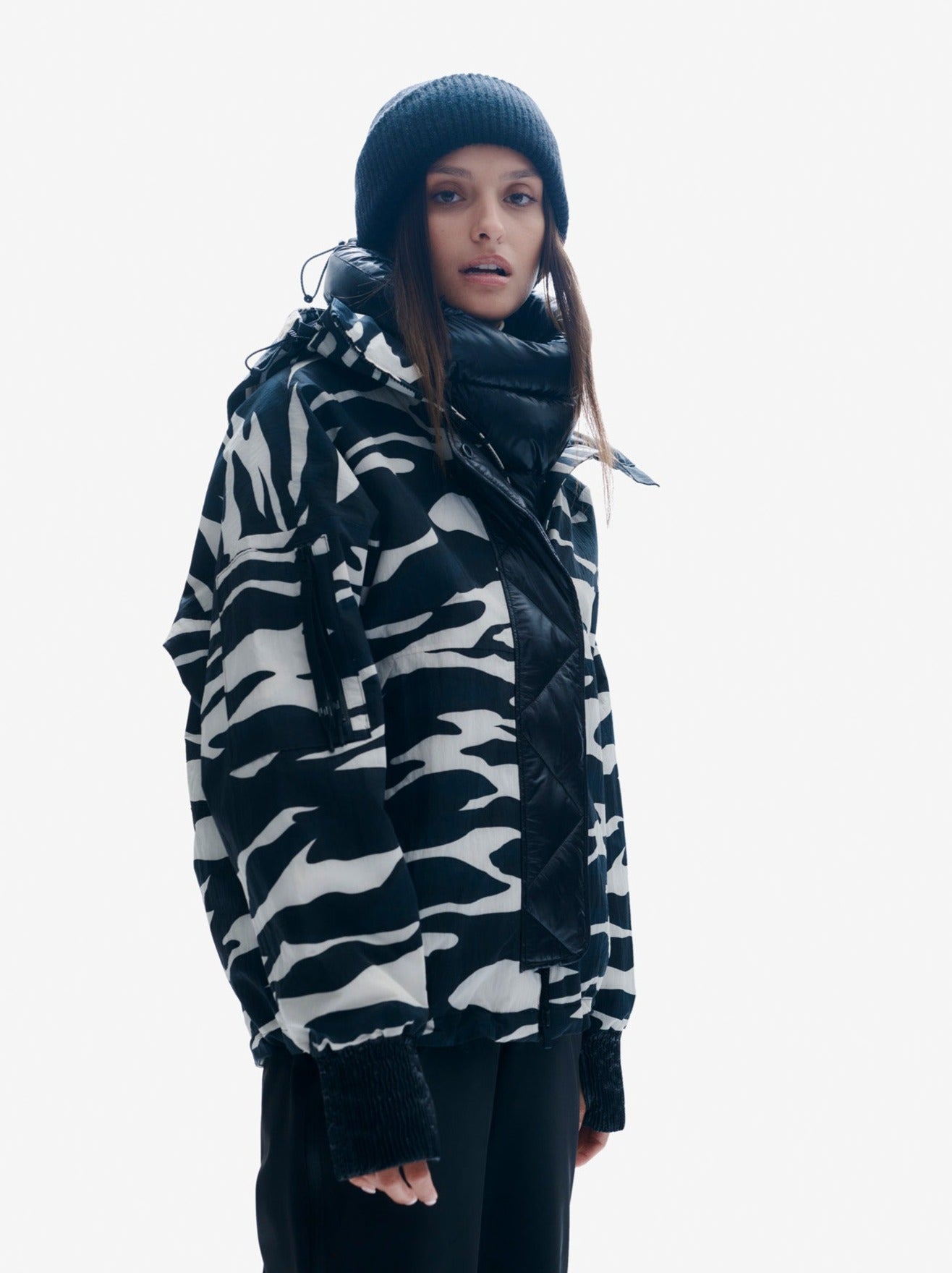 Sloane Insulated Jacket - Zebra Holden Outerwear