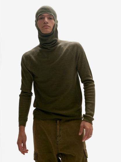 Balaclava Sweater - Stone Green Holden Outerwear