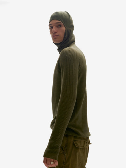 Balaclava Sweater - Stone Green Holden Outerwear
