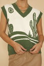 Desert landscape cactus sweater vest Shop Style & More | Fresh Looks, Everyday Deals & Free Shipping