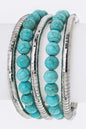 Layer Beads Wired Cuff Shop Style & More | Fresh Looks, Everyday Deals & Free Shipping