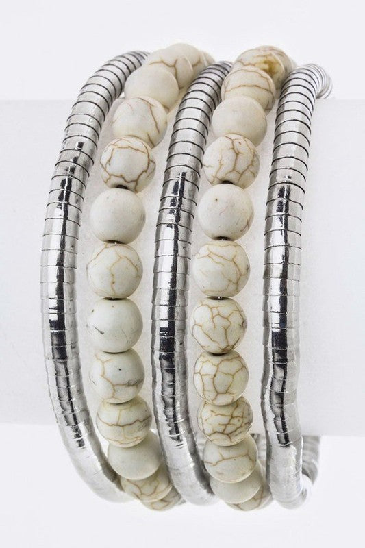Layer Beads Wired Cuff Shop Style & More | Fresh Looks, Everyday Deals & Free Shipping