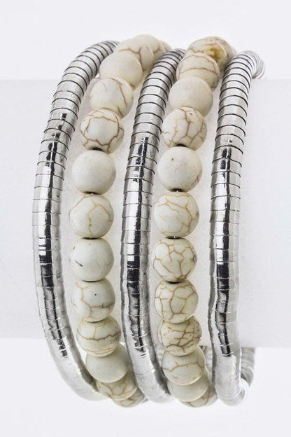 Layer Beads Wired Cuff Shop Style & More | Fresh Looks, Everyday Deals & Free Shipping