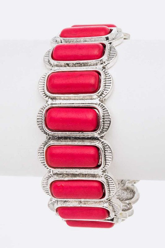 Genuine Stone Iconic Open Cuff Bangle Shop Style & More | Fresh Looks, Everyday Deals & Free Shipping