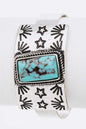 Genuine Stone Engraved Western Cuff Bangle Shop Style & More | Fresh Looks, Everyday Deals & Free Shipping