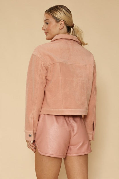 Fleece bow jacket See size chart under “more details” The Fashion Celestial