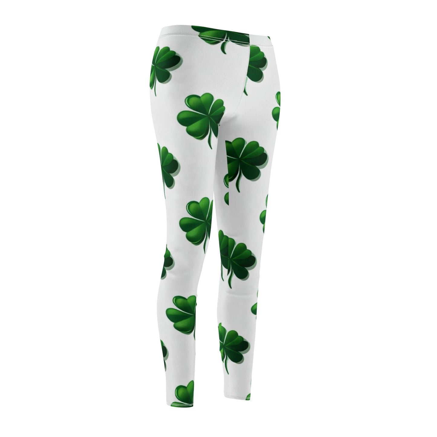 Women's Mid-Rise Shamrock Leggings   St Patricks Day Edition! Country in My Heart