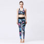 💪 Seamless 2-Piece Yoga Set – High-Waist Leggings & Crop Top FitiqueFit
