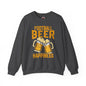Football Beer and Happiness Crewneck Sweatshirt The Devil's Pickle