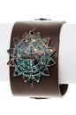 ICONIC SUN EMBLEM LEATHER BRACELET Shop Style & More | Fresh Looks, Everyday Deals & Free Shipping