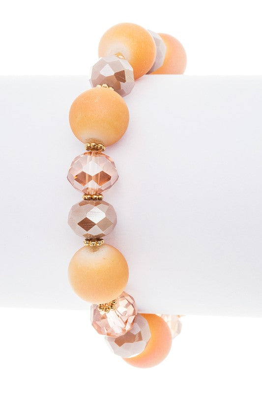 MIX BEADS STRETCH BRACELET Shop Style & More | Fresh Looks, Everyday Deals & Free Shipping