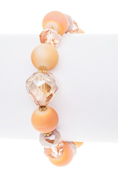MIX BEADS STRETCH BRACELET Shop Style & More | Fresh Looks, Everyday Deals & Free Shipping