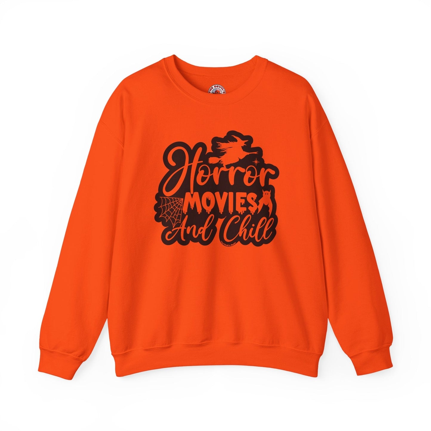 Horror Movies and Chill Crewneck Sweatshirt The Devil's Pickle