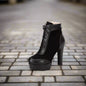 Women’s High Heel Martin Boots FitiqueFit
