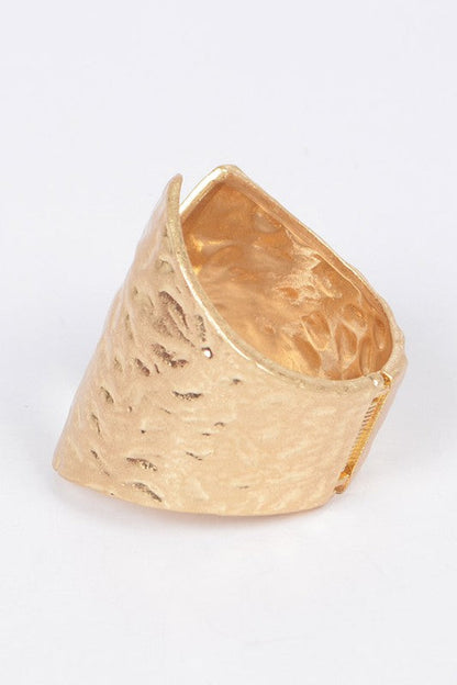 Hammered Statement Bangle Shop Style & More | Fresh Looks, Everyday Deals & Free Shipping