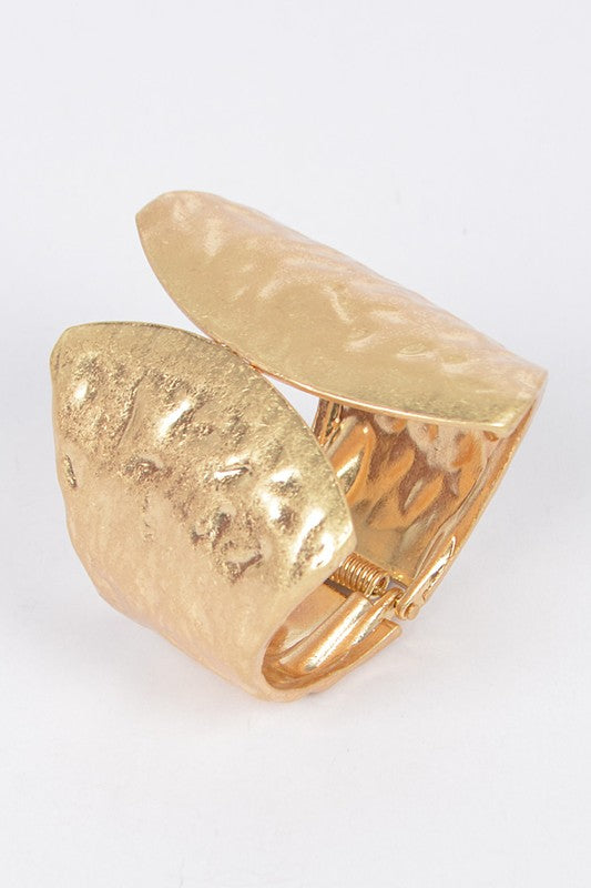 Hammered Statement Bangle Shop Style & More | Fresh Looks, Everyday Deals & Free Shipping