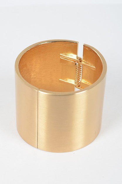 Satin Finished Iconic Statement Hinge Bangle Shop Style & More | Fresh Looks, Everyday Deals & Free Shipping
