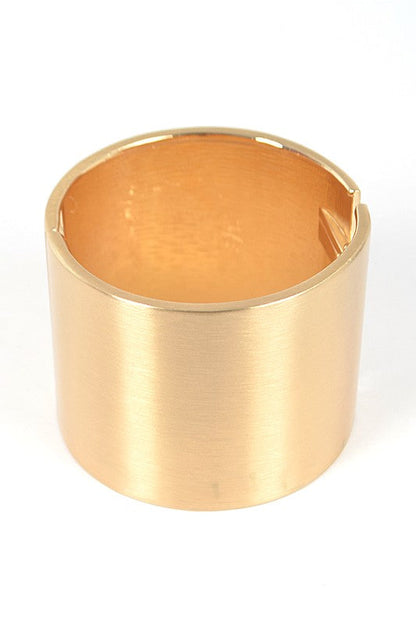 Satin Finished Iconic Statement Hinge Bangle Shop Style & More | Fresh Looks, Everyday Deals & Free Shipping