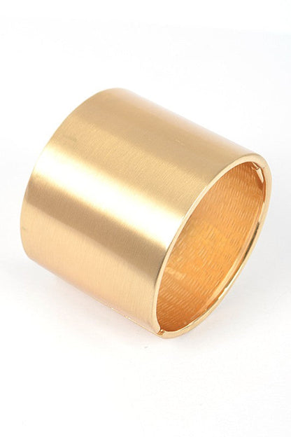 Satin Finished Iconic Statement Hinge Bangle Shop Style & More | Fresh Looks, Everyday Deals & Free Shipping
