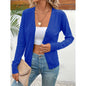 Women’s V‑Neck Button‑Down Cardigan Knit Sweater FitiqueFit