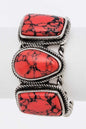 Oversize Stone Western Open Bangle Shop Style & More | Fresh Looks, Everyday Deals & Free Shipping